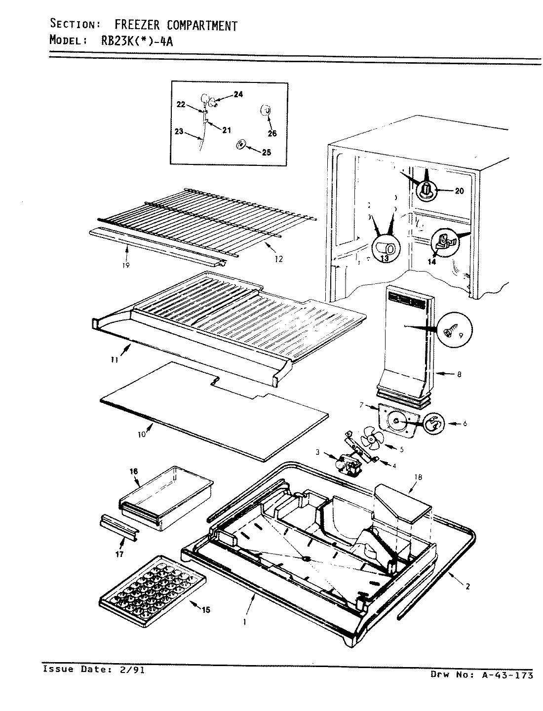 02 - FREEZER COMPARTMENT