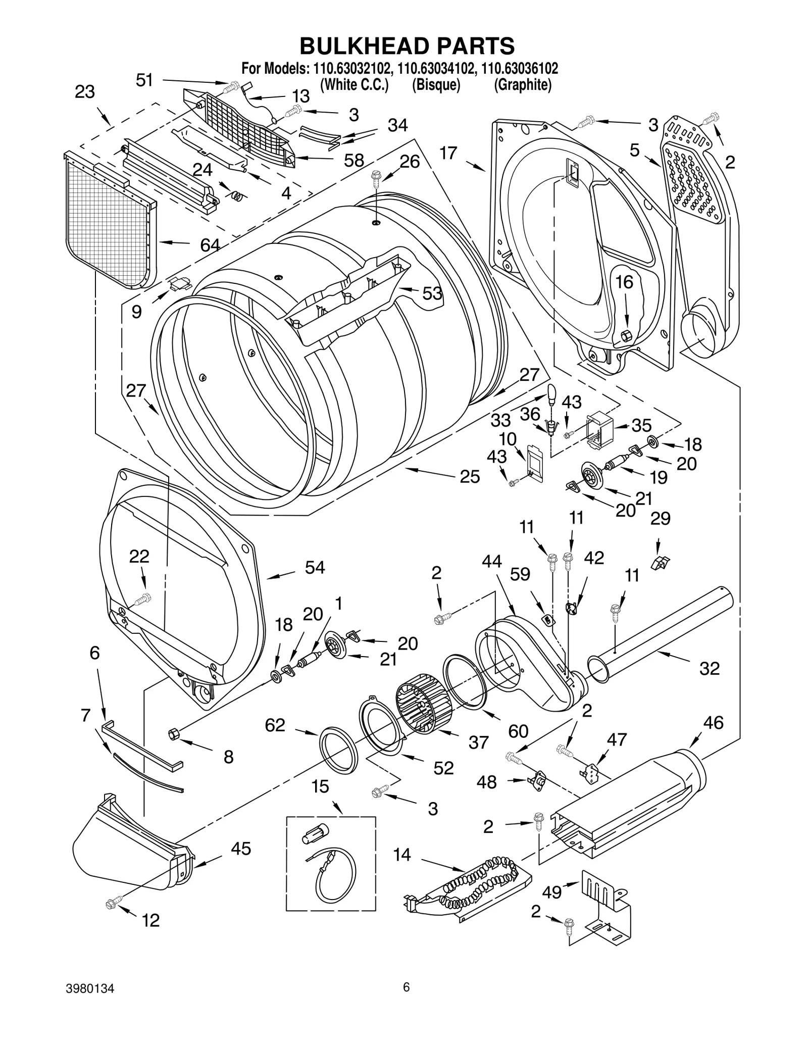 BULKHEAD PARTS