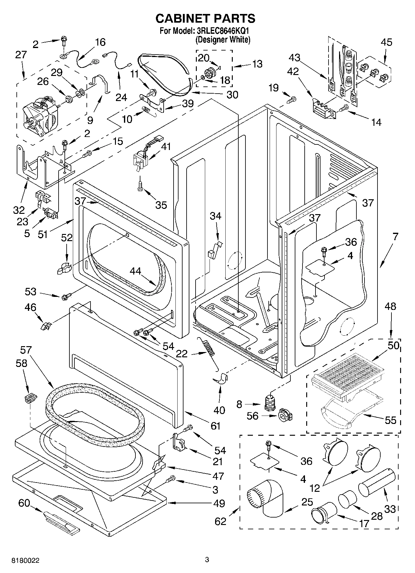 02 - CABINET PARTS