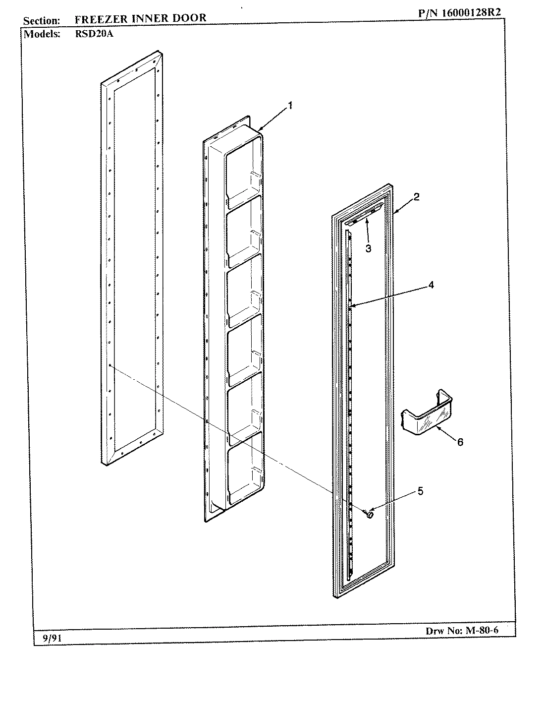 03 - FREEZER INNER DOOR