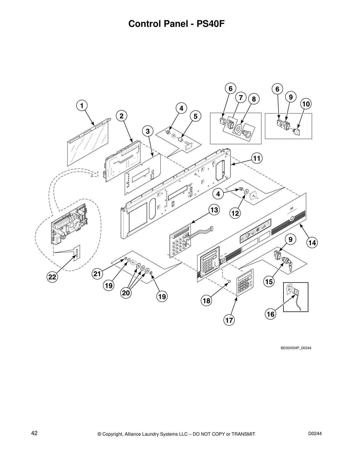 Control Panel - PS40F