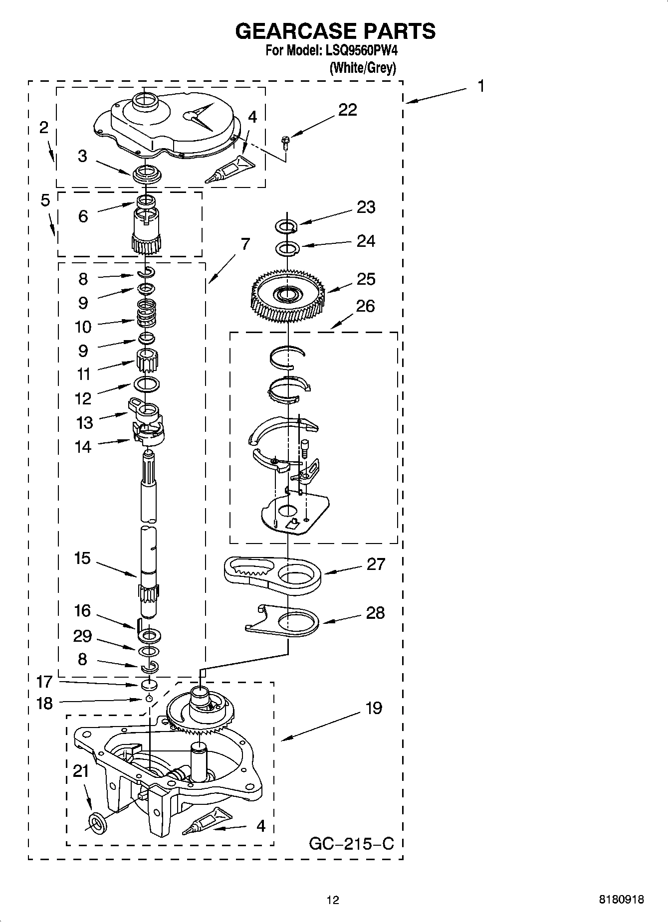 08 - GEARCASE PARTS