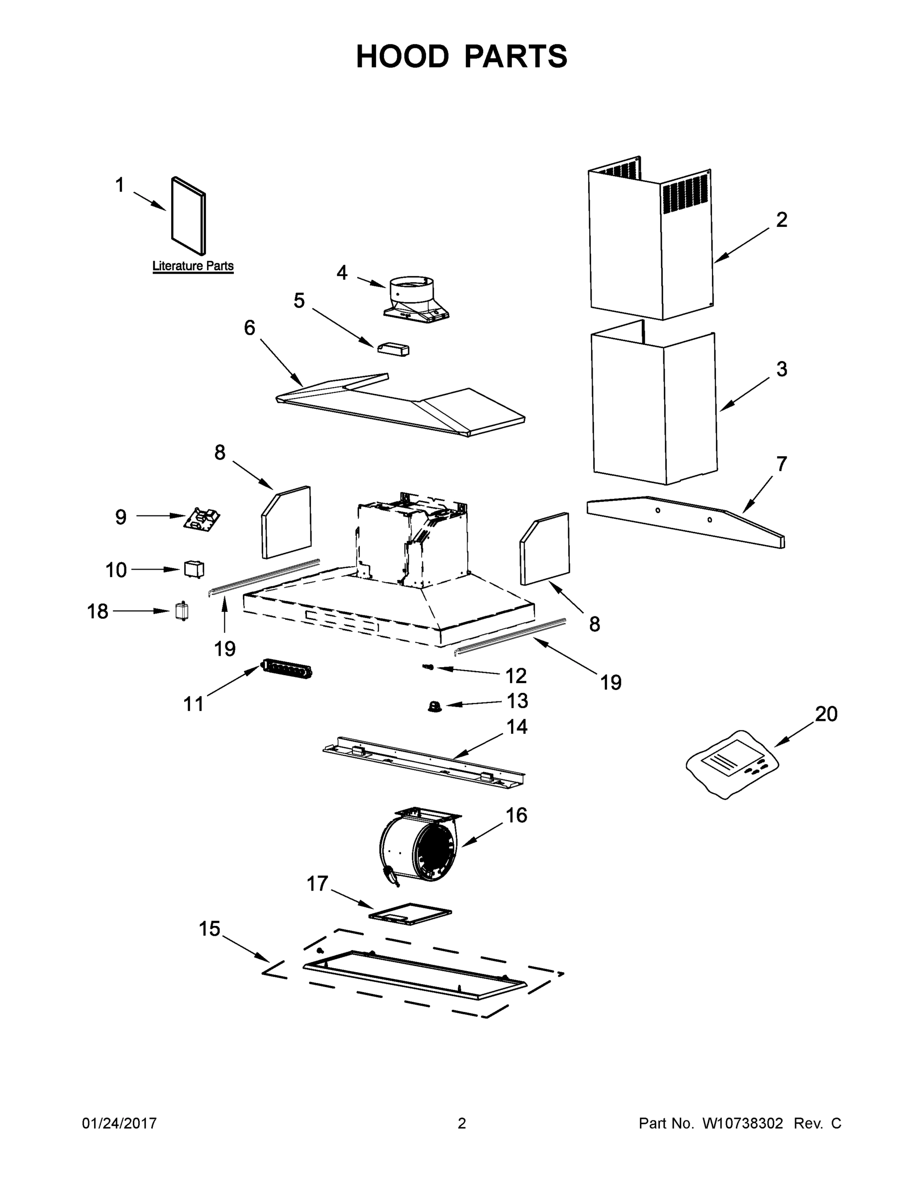 02 - HOOD PARTS