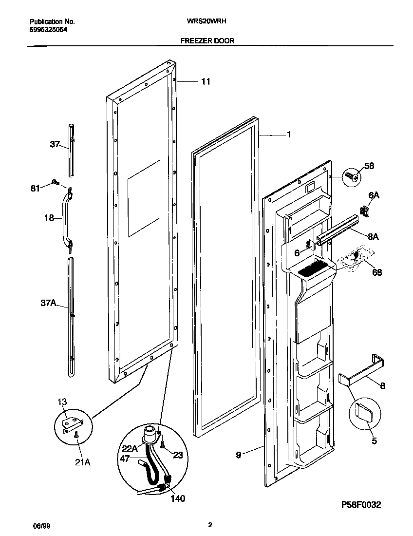 02 - FREEZER DOOR
