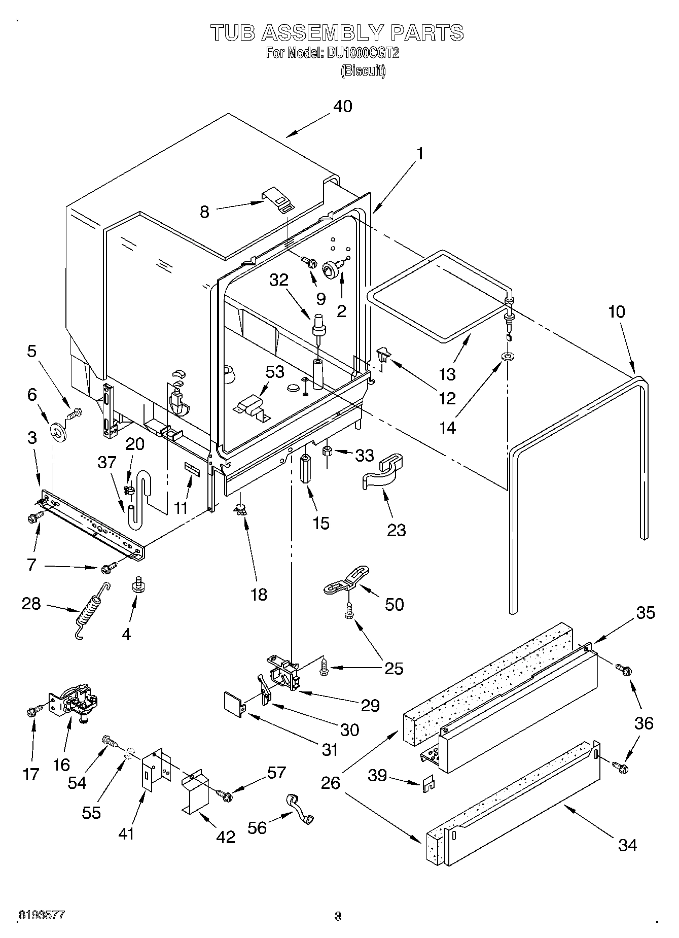 03 - TUB ASSEMBLY