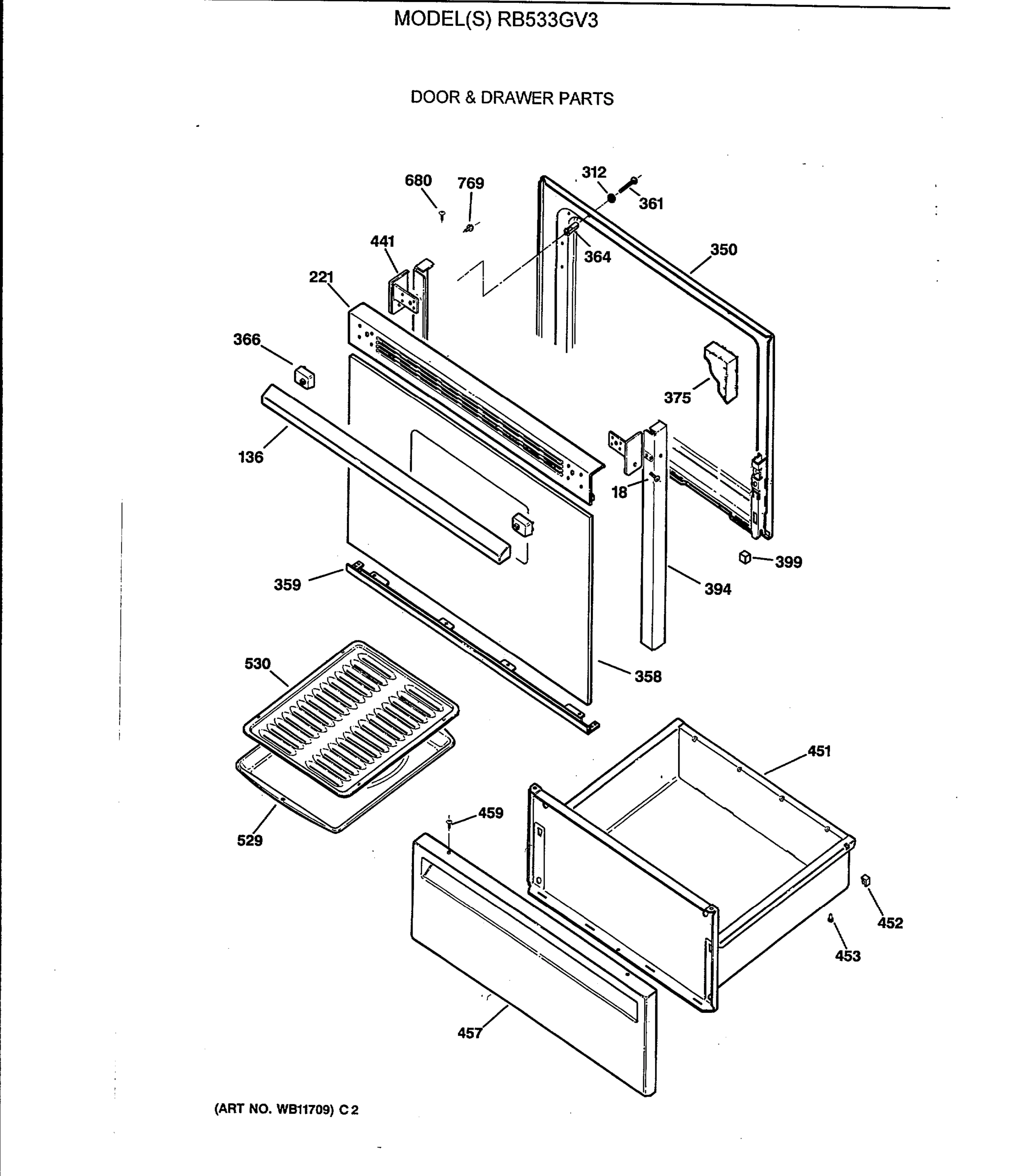 DOOR & DRAWER PARTS