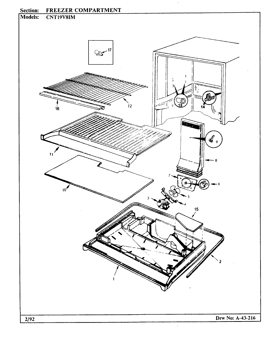 01 - FREEZER COMPARTMENT