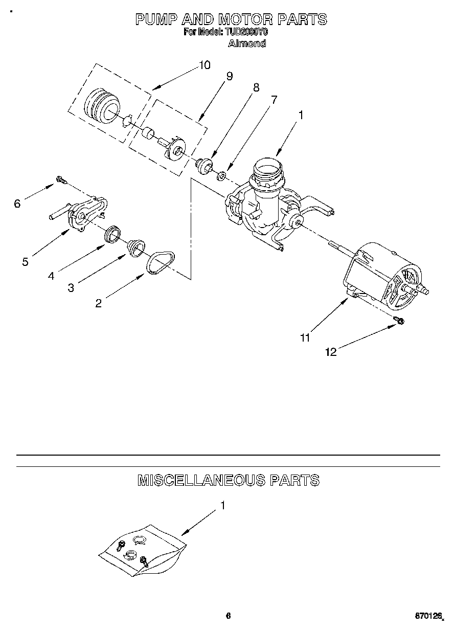 05 - PUMP AND MOTOR, MISCELLANEOUS