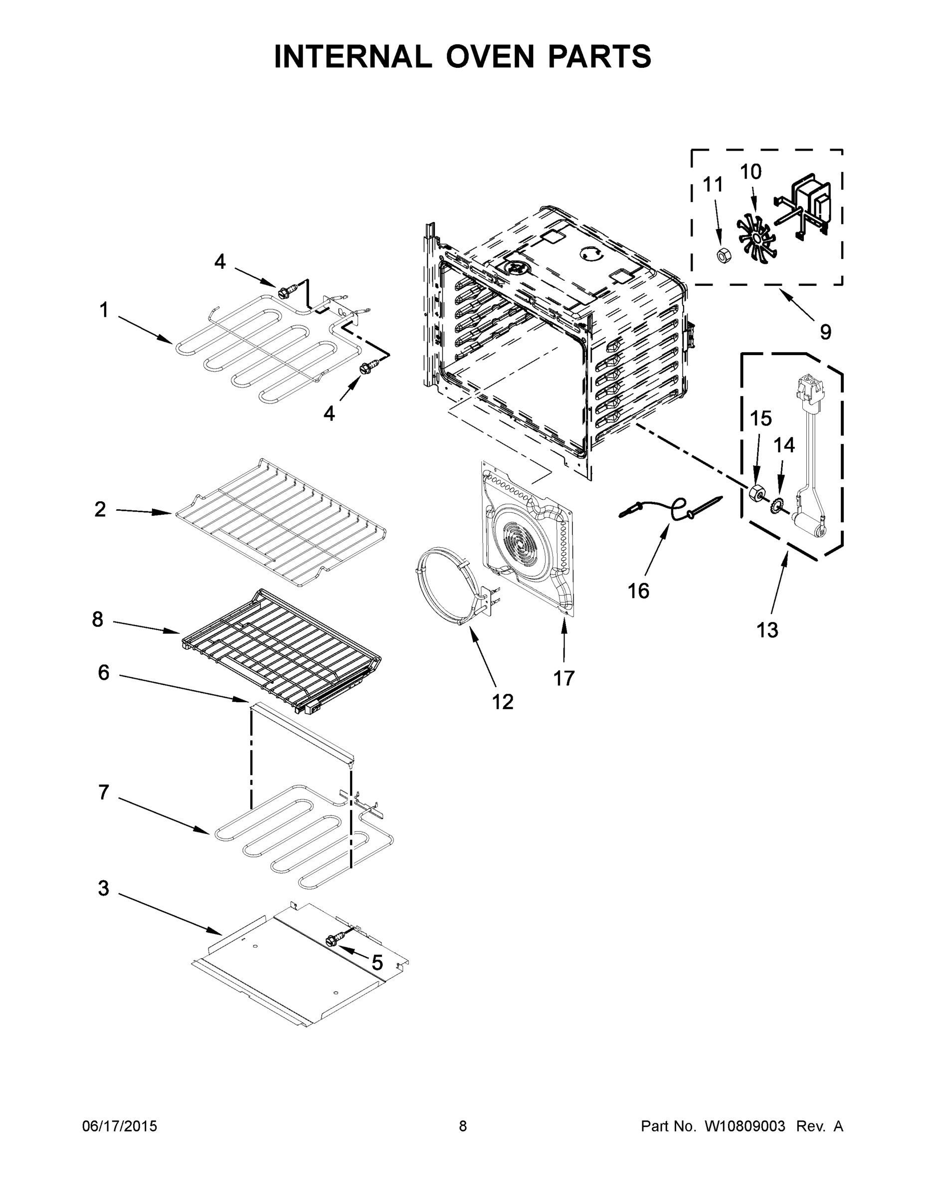 05 - INTERNAL OVEN PARTS
