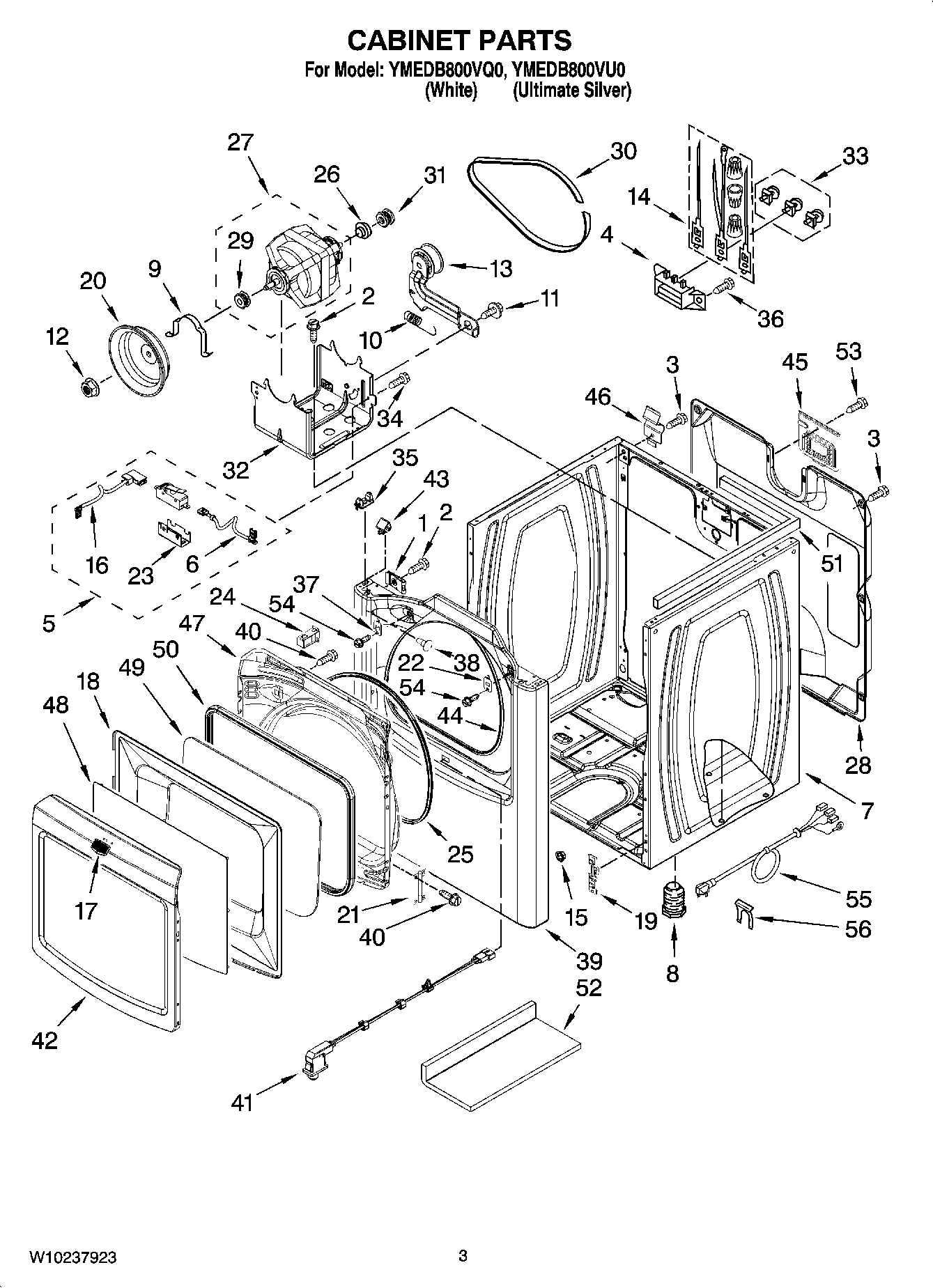 02 - CABINET PARTS
