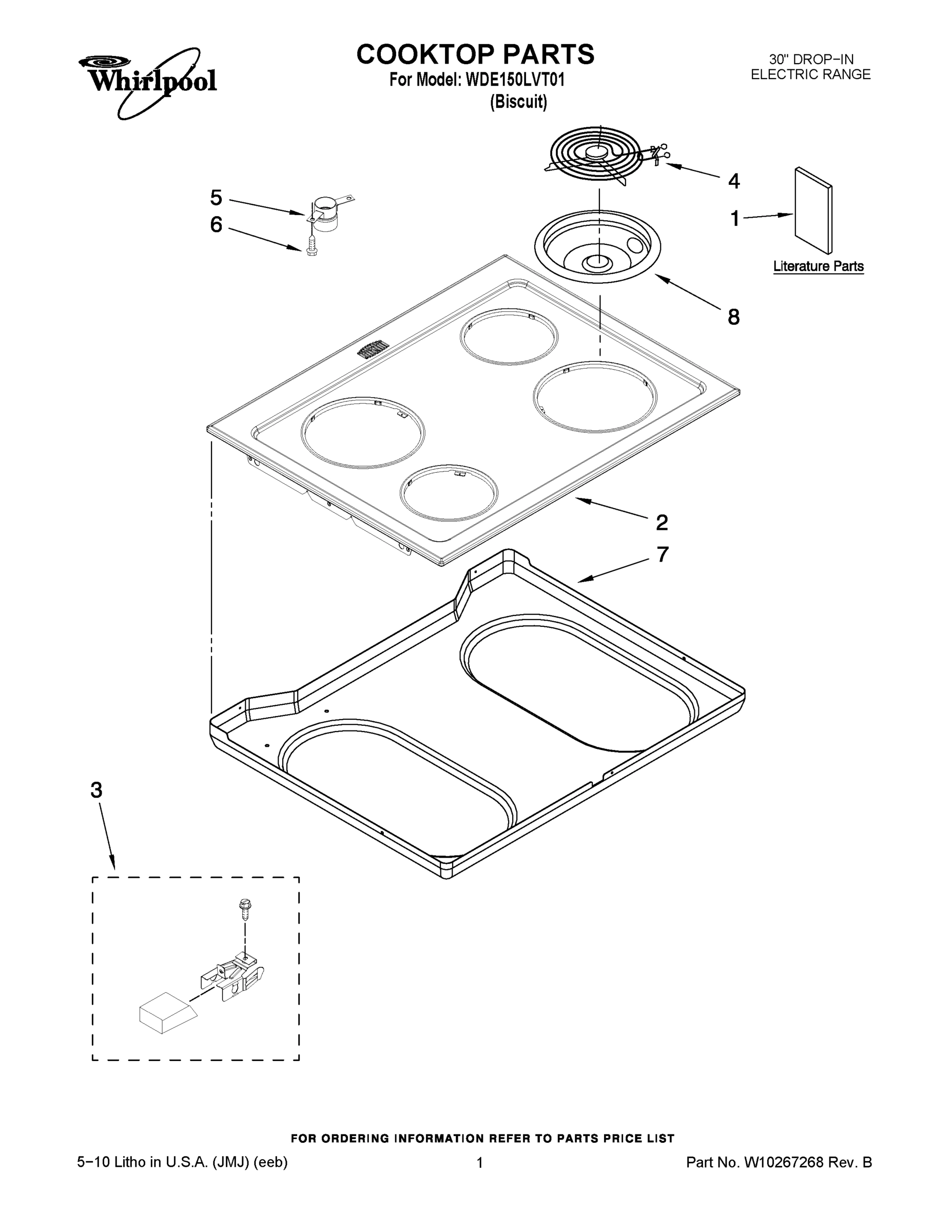 01 - COOKTOP PARTS