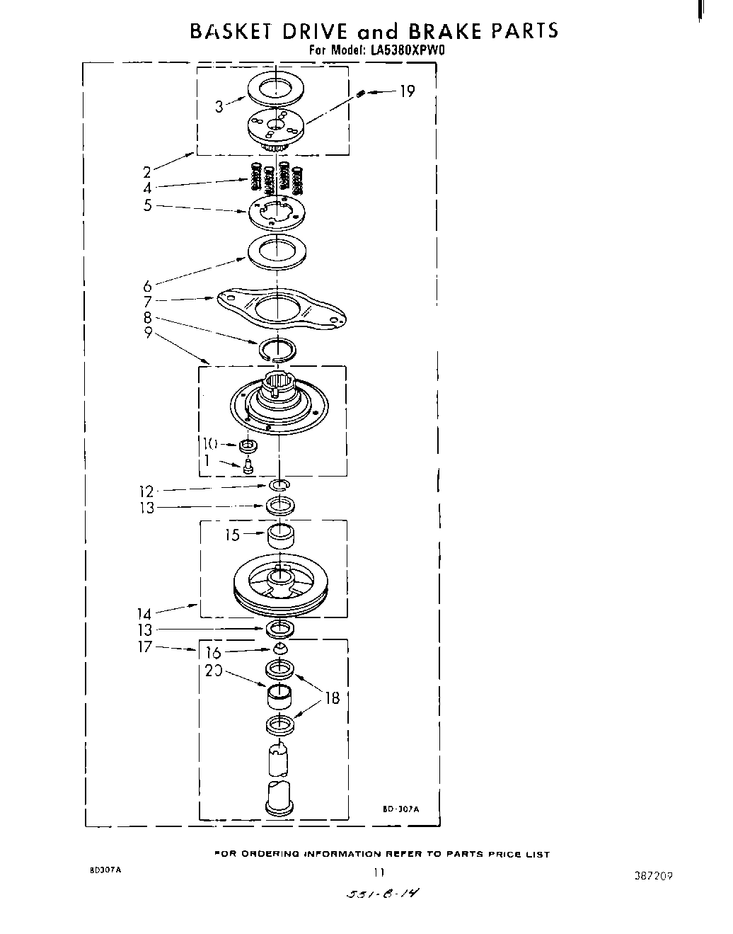 08 - BASKET DRIVE AND BRAKE