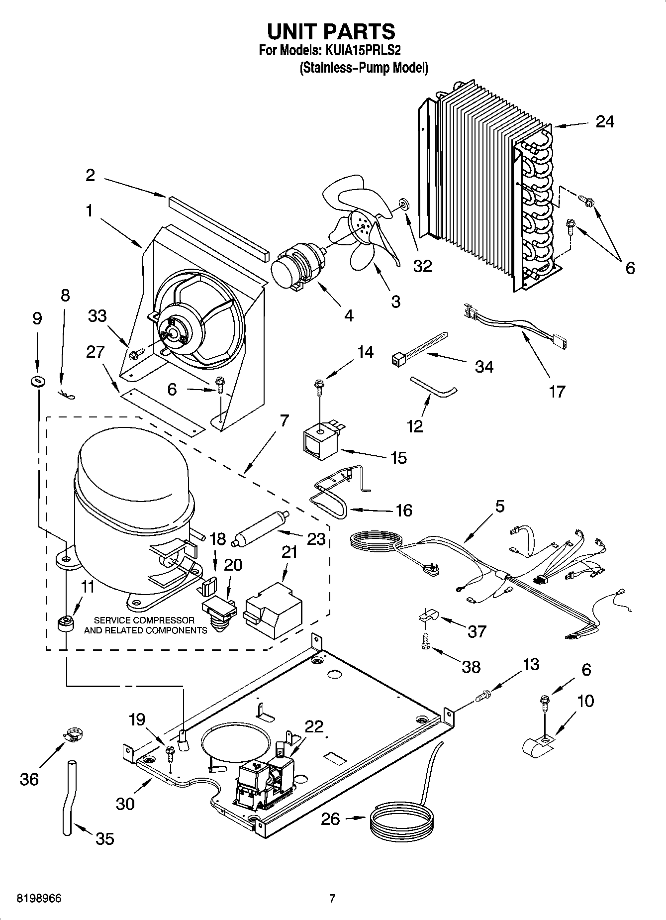 05 - UNIT PARTS, OPTIONAL PARTS