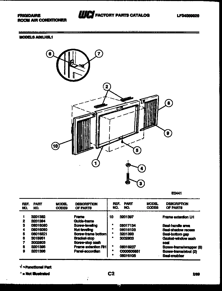 06 - WINDOW MOUNTING PARTS