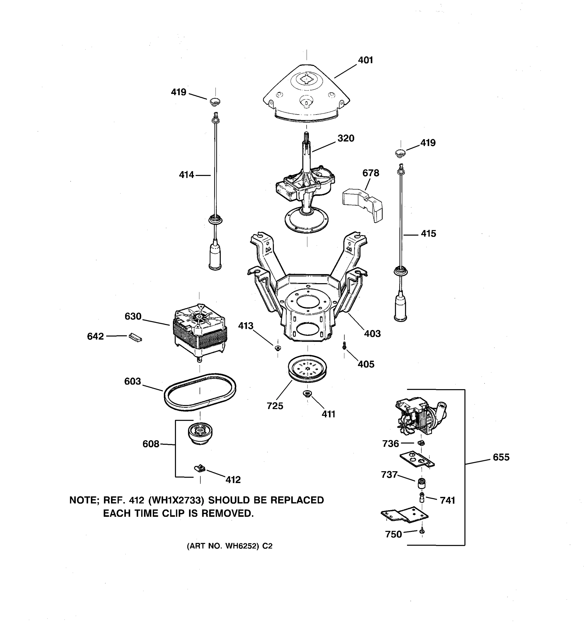 SUSPENSION, PUMP & DRIVE COMPONENTS