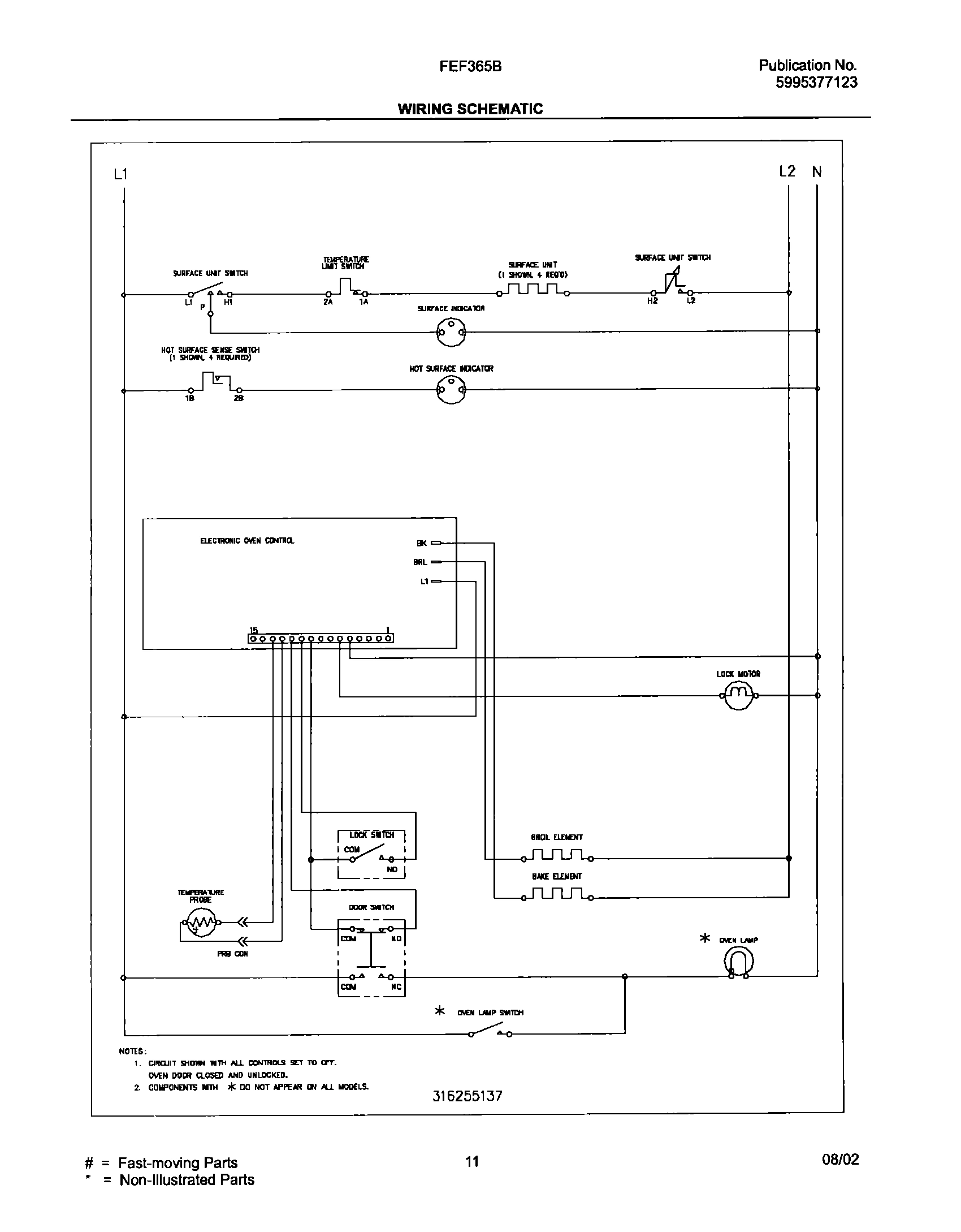 11 - WIRING SCHEMATIC