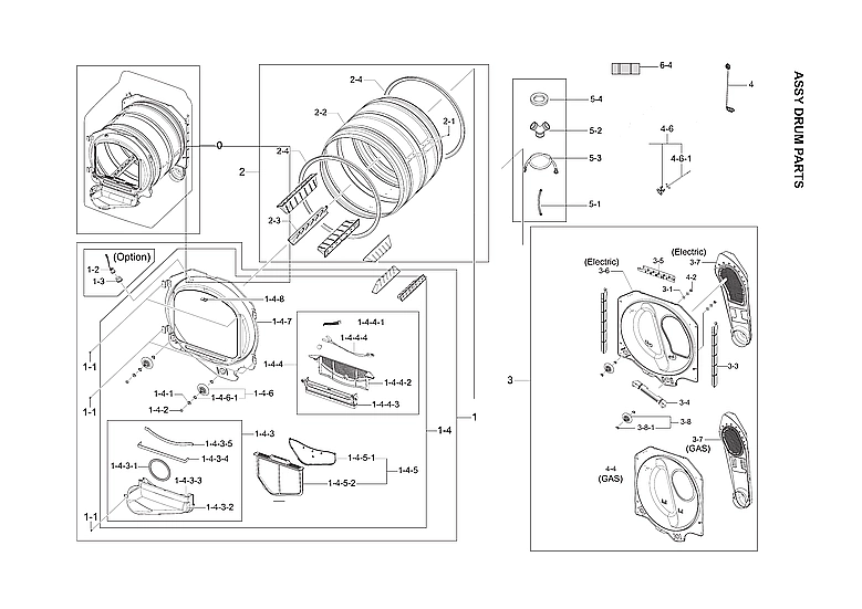 Drum Parts Assembly