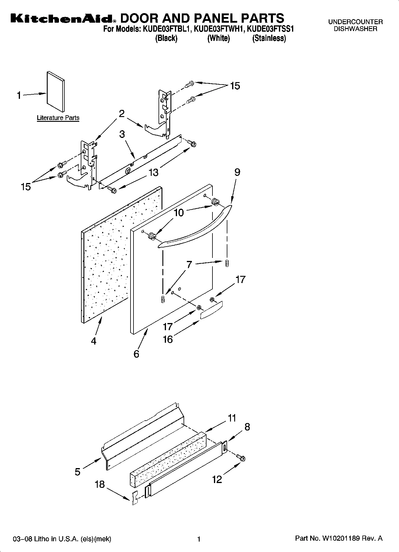 01 - DOOR AND PANEL PARTS