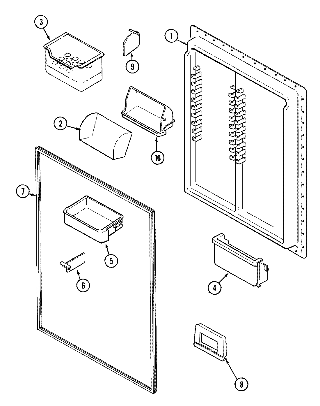 06 - FRESH FOOD INNER DOOR