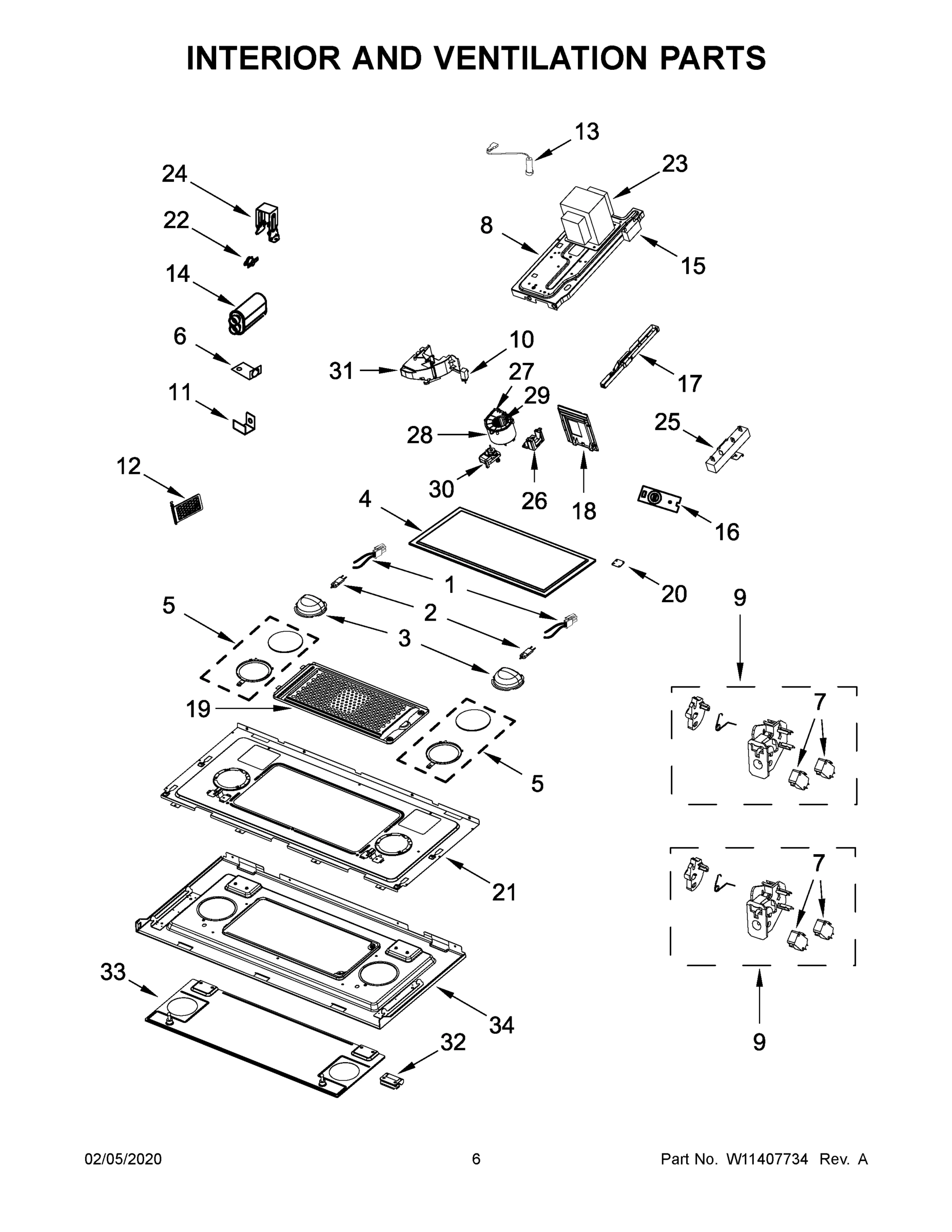 04 - INTERIOR AND VENTILATION PARTS