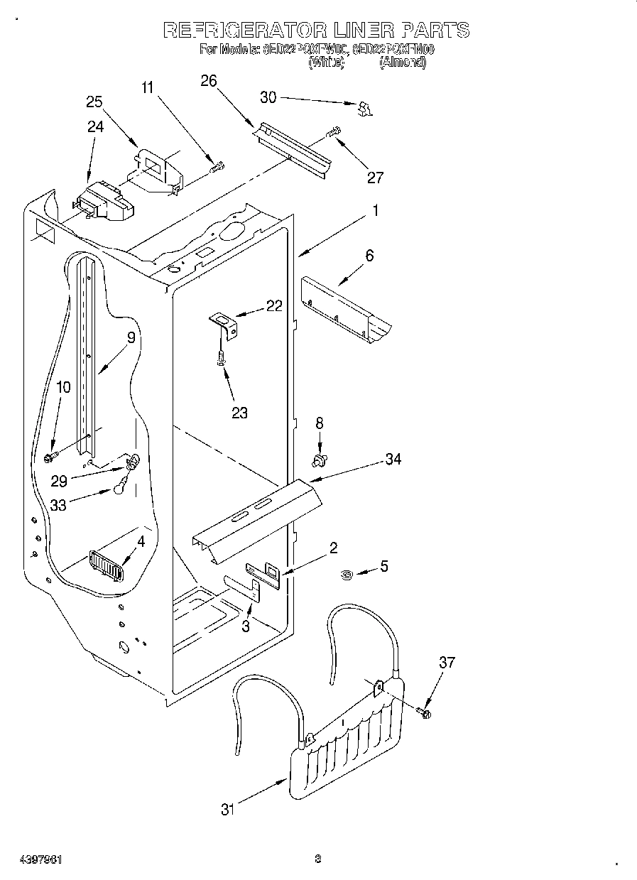 02 - REFRIGERATOR LINER