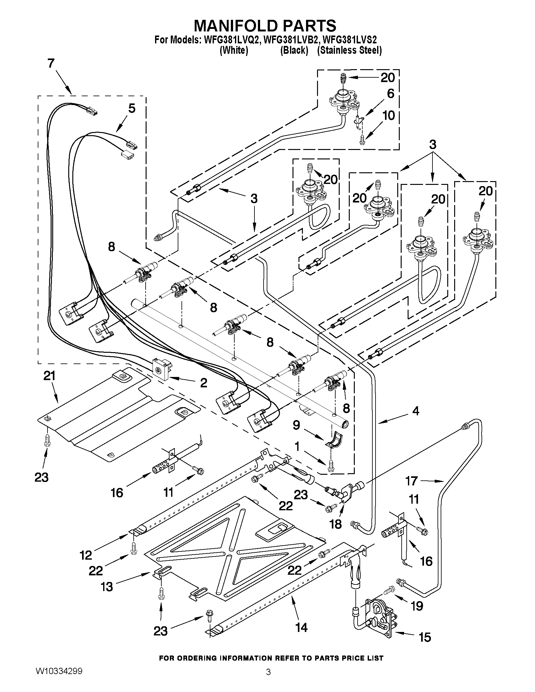 03 - MANIFOLD PARTS