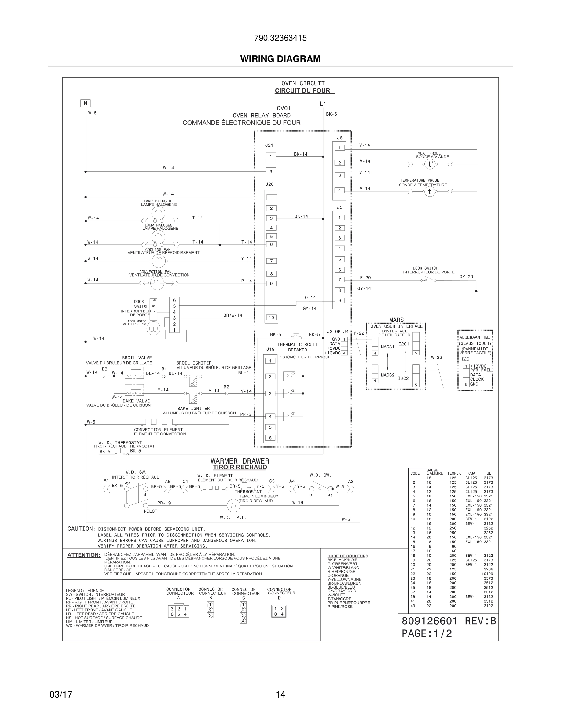 14 - WIRING DIAGRAM