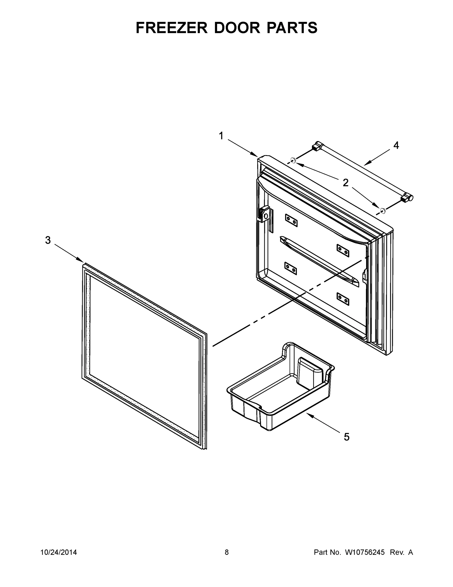 05 - FREEZER DOOR PARTS