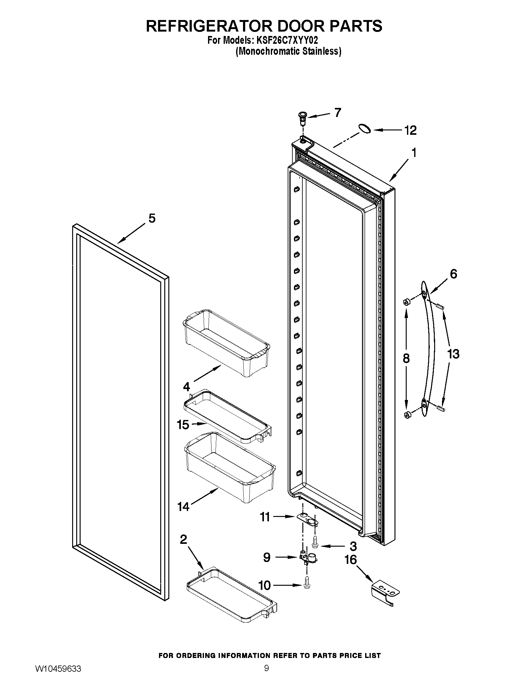 06 - REFRIGERATOR DOOR PARTS