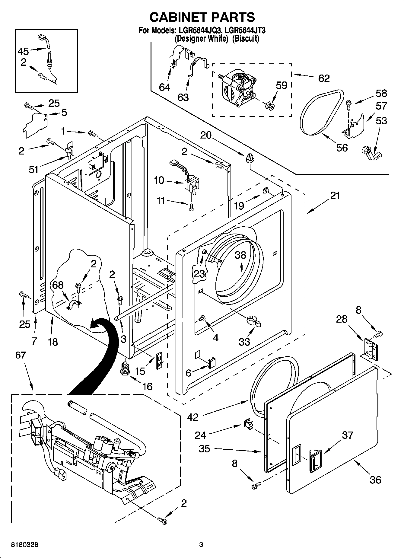 02 - CABINET PARTS