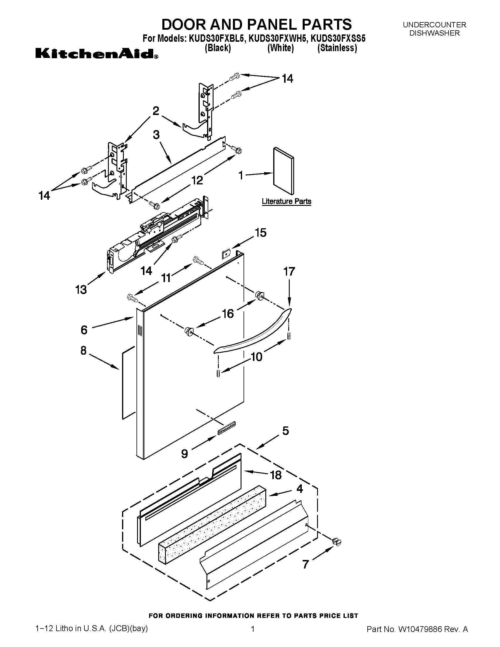 01 - DOOR AND PANEL PARTS
