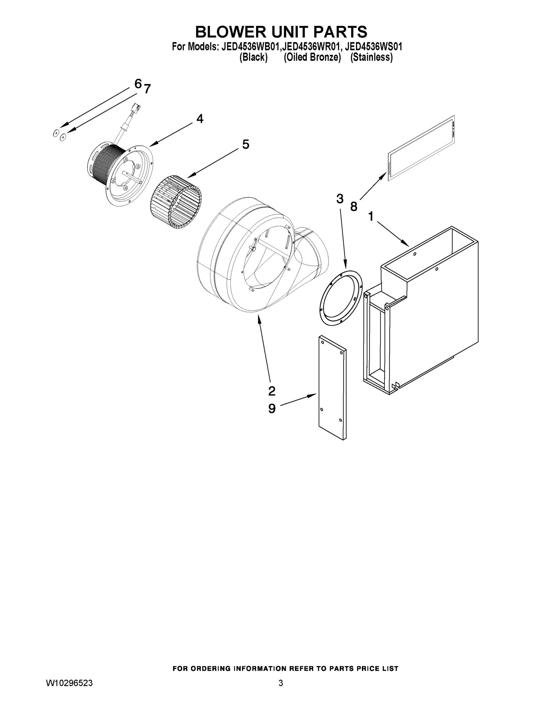 02 - BLOWER UNIT PARTS