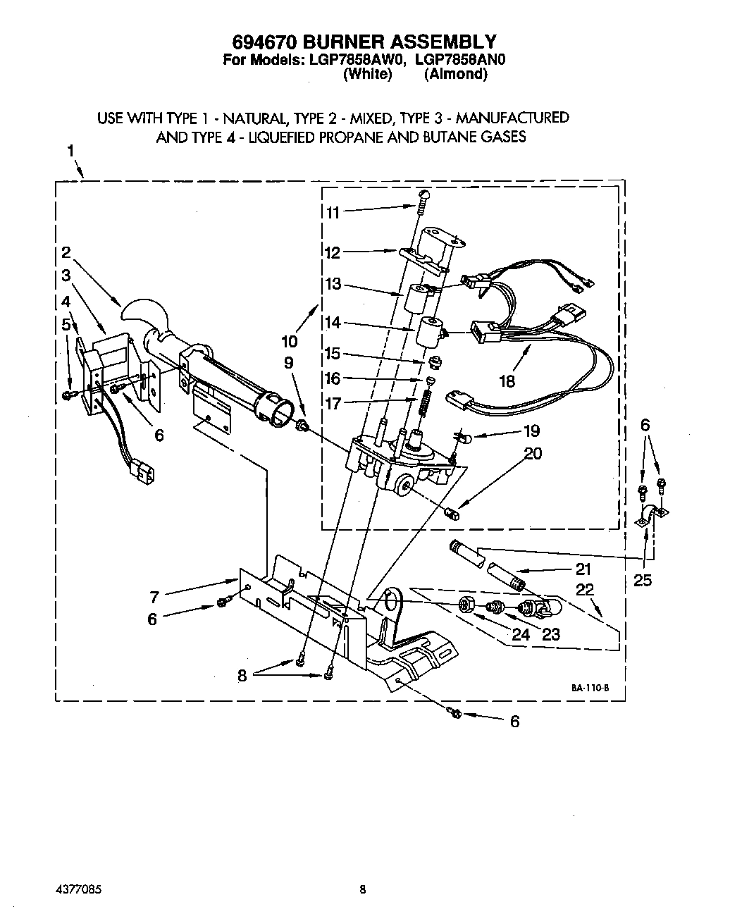 04 - 694670 BURNER