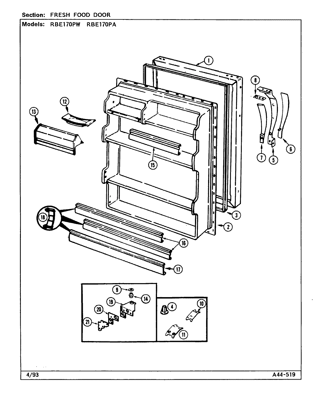 04 - FRESH FOOD DOOR