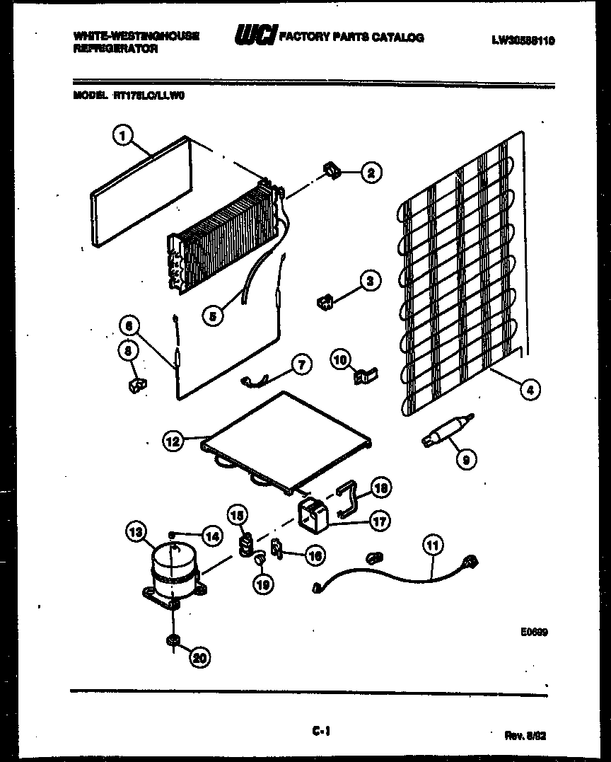 04 - SYSTEM AND AUTOMATIC DEFROST PARTS