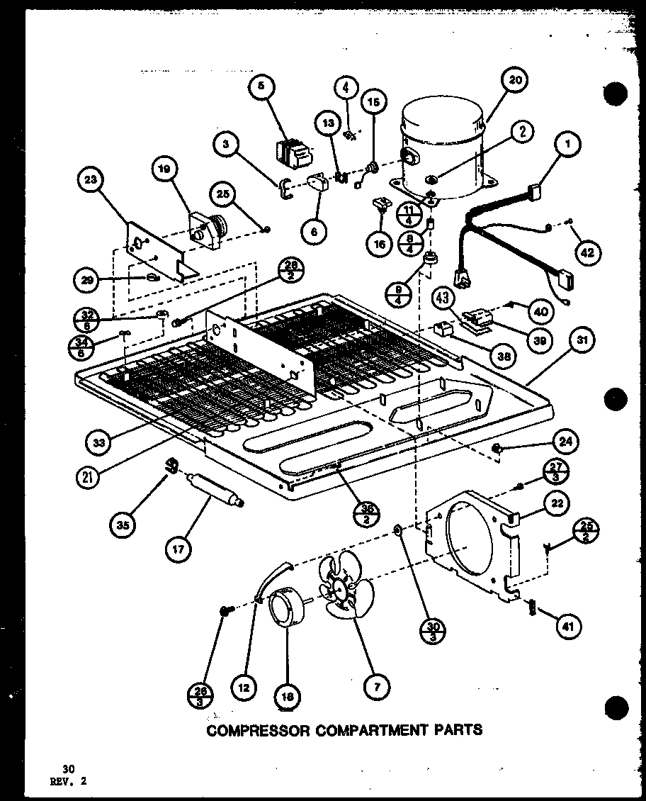 01 - COMPRESSOR COMPARTMENT PARTS