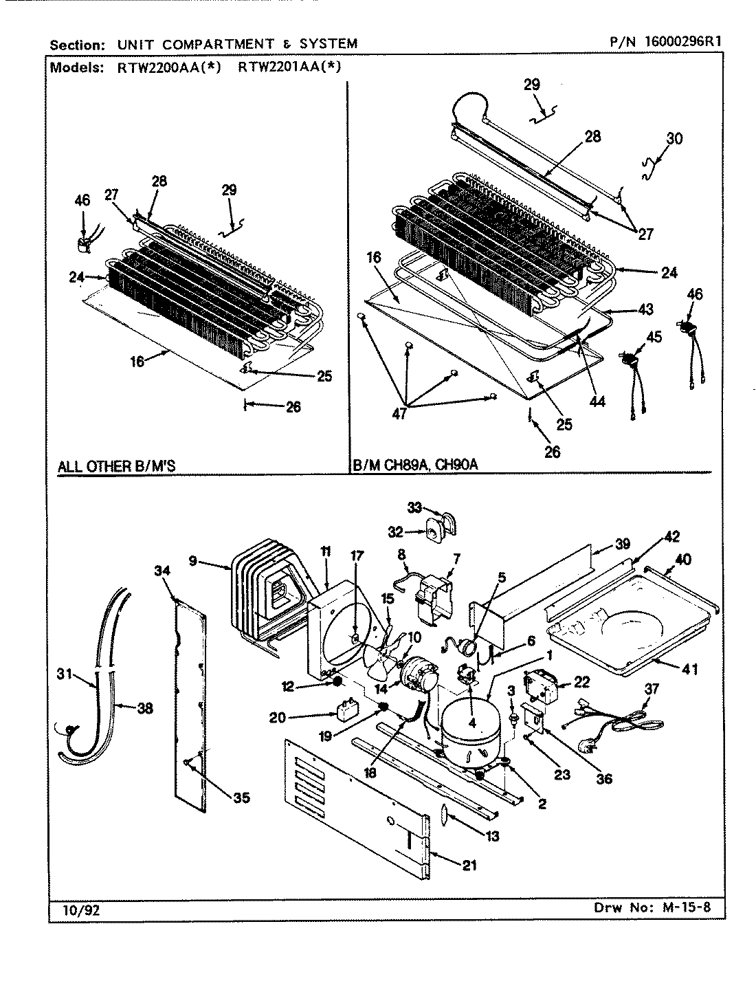 08 - UNIT COMPARTMENT & SYSTEMS (CH89A & 90A)