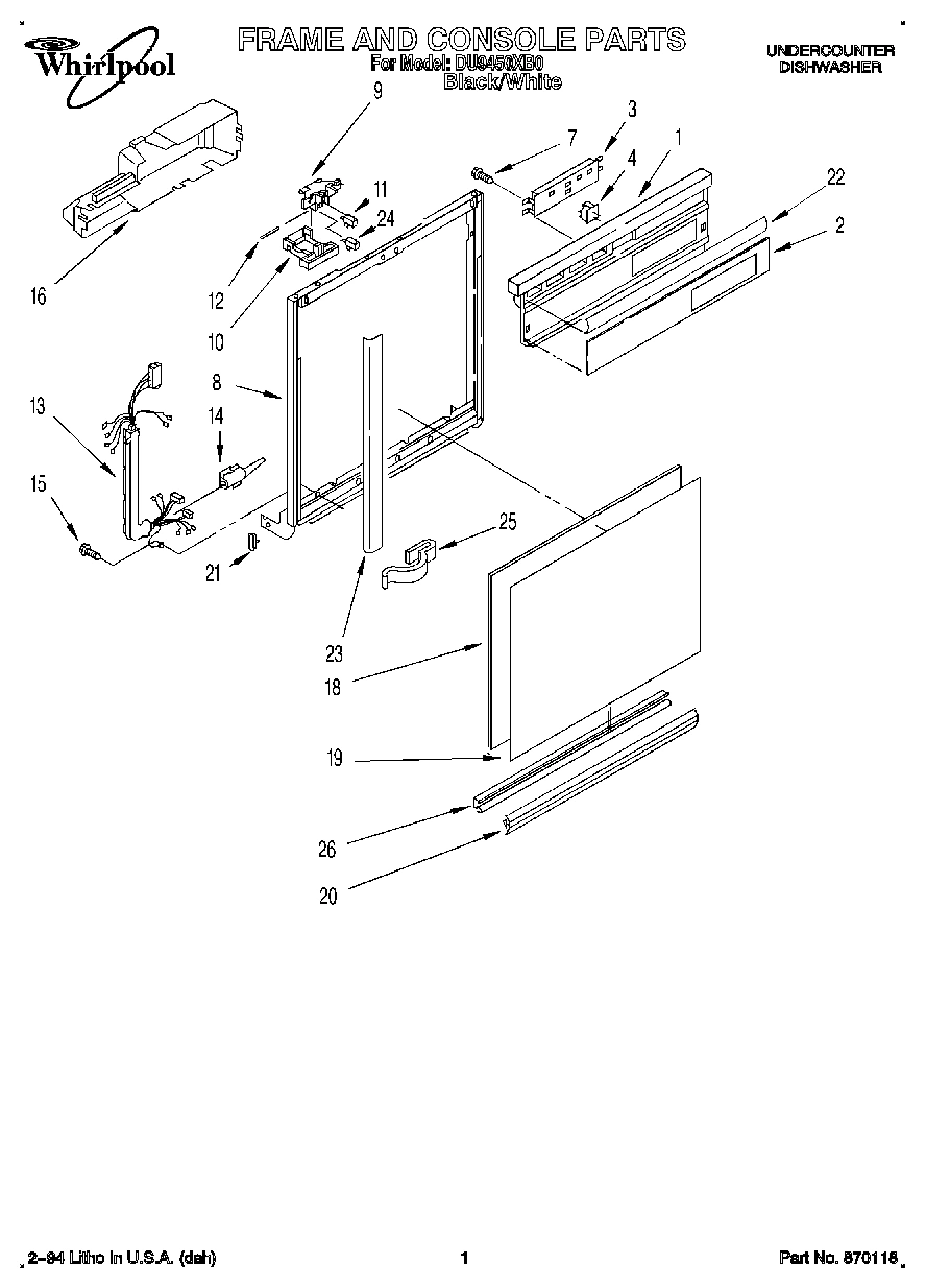 01 - FRAME AND CONSOLE