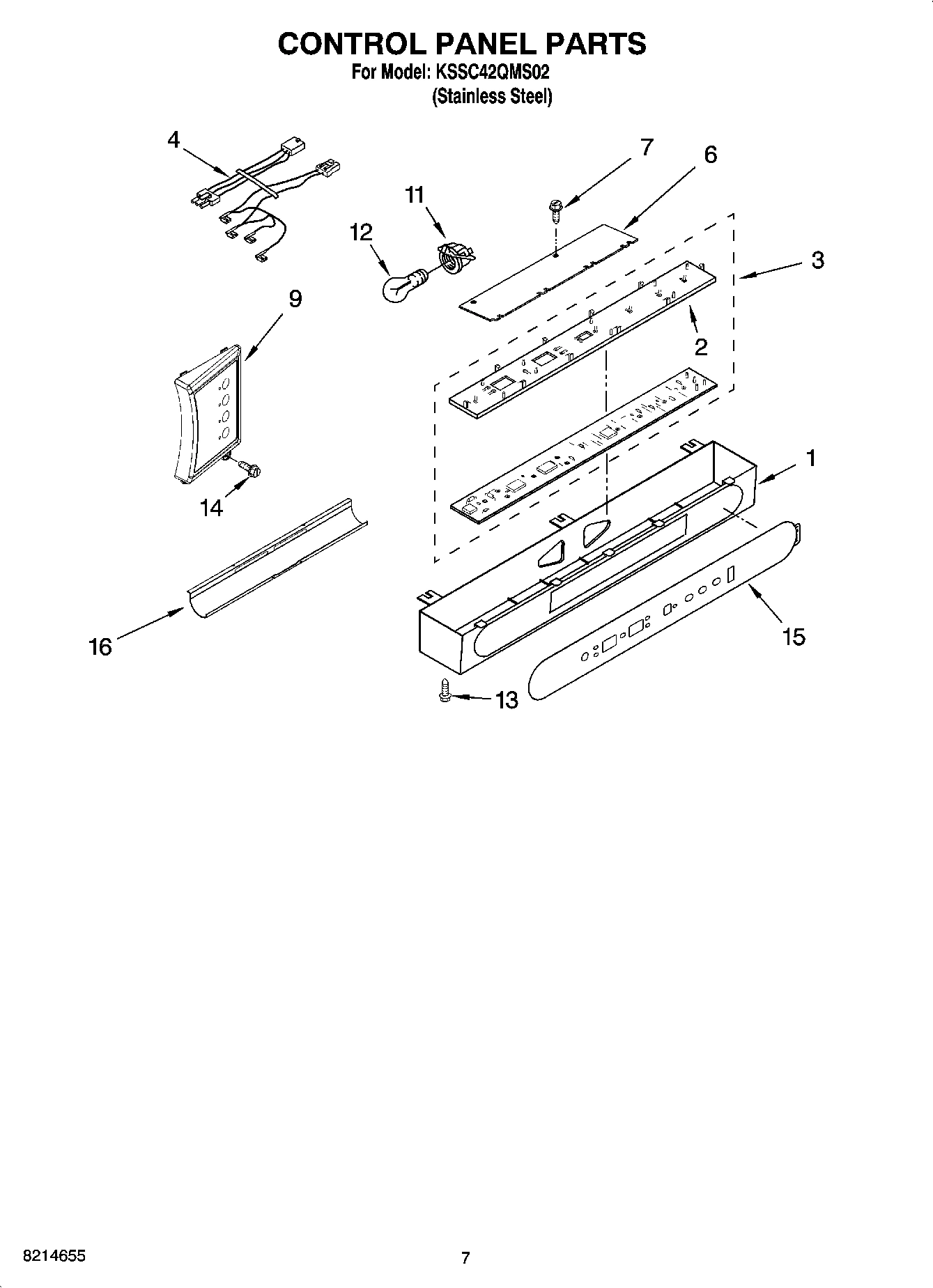 05 - CONTROL PANEL PARTS