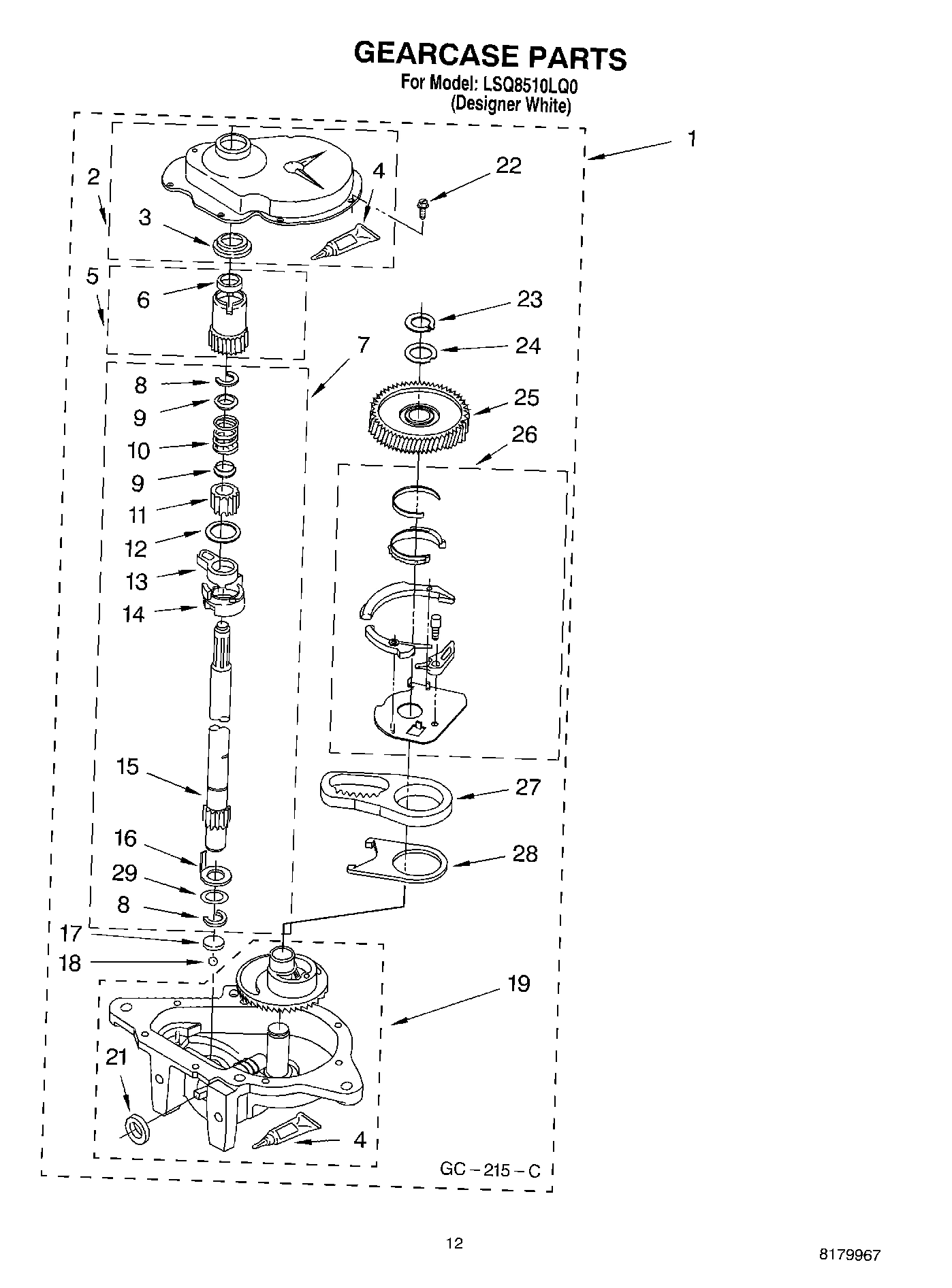08 - GEARCASE PARTS