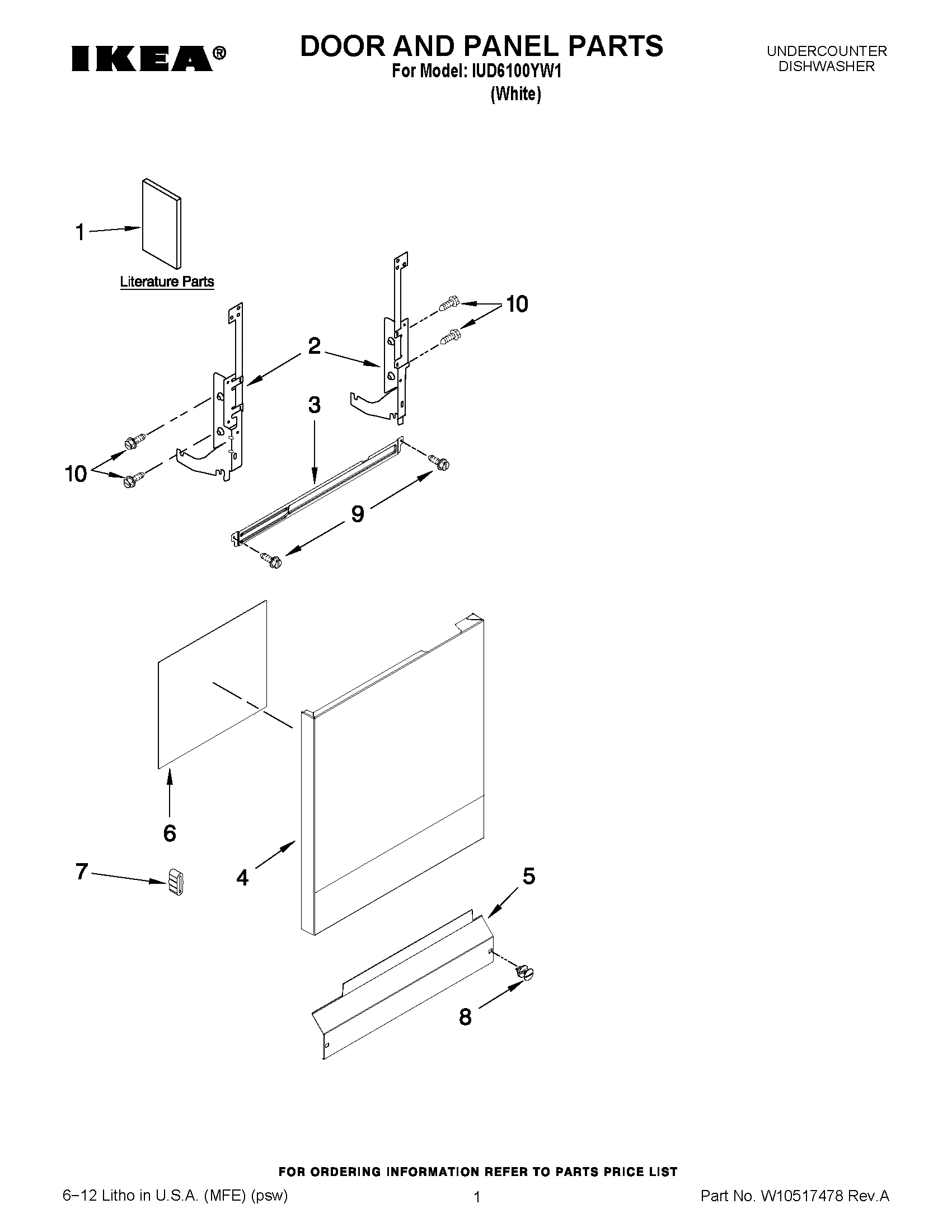 01 - DOOR AND PANEL PARTS