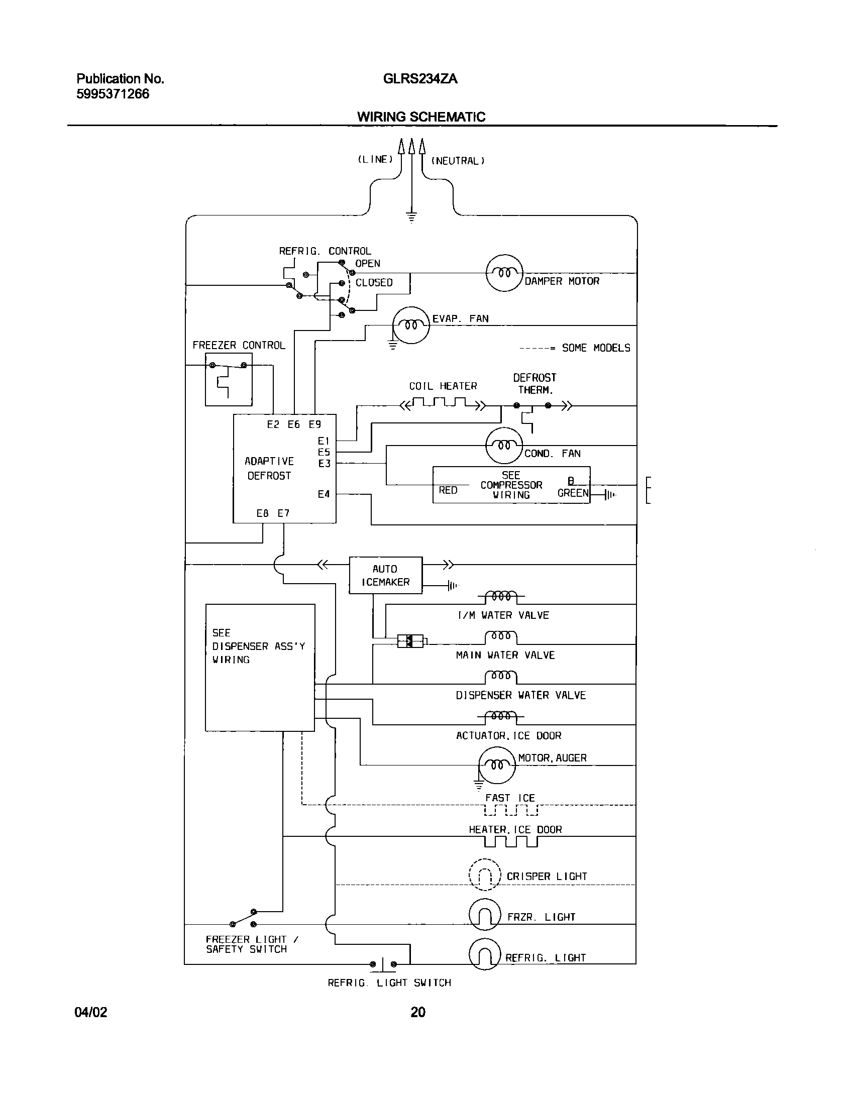 20 - WIRING SCHEMARIC
