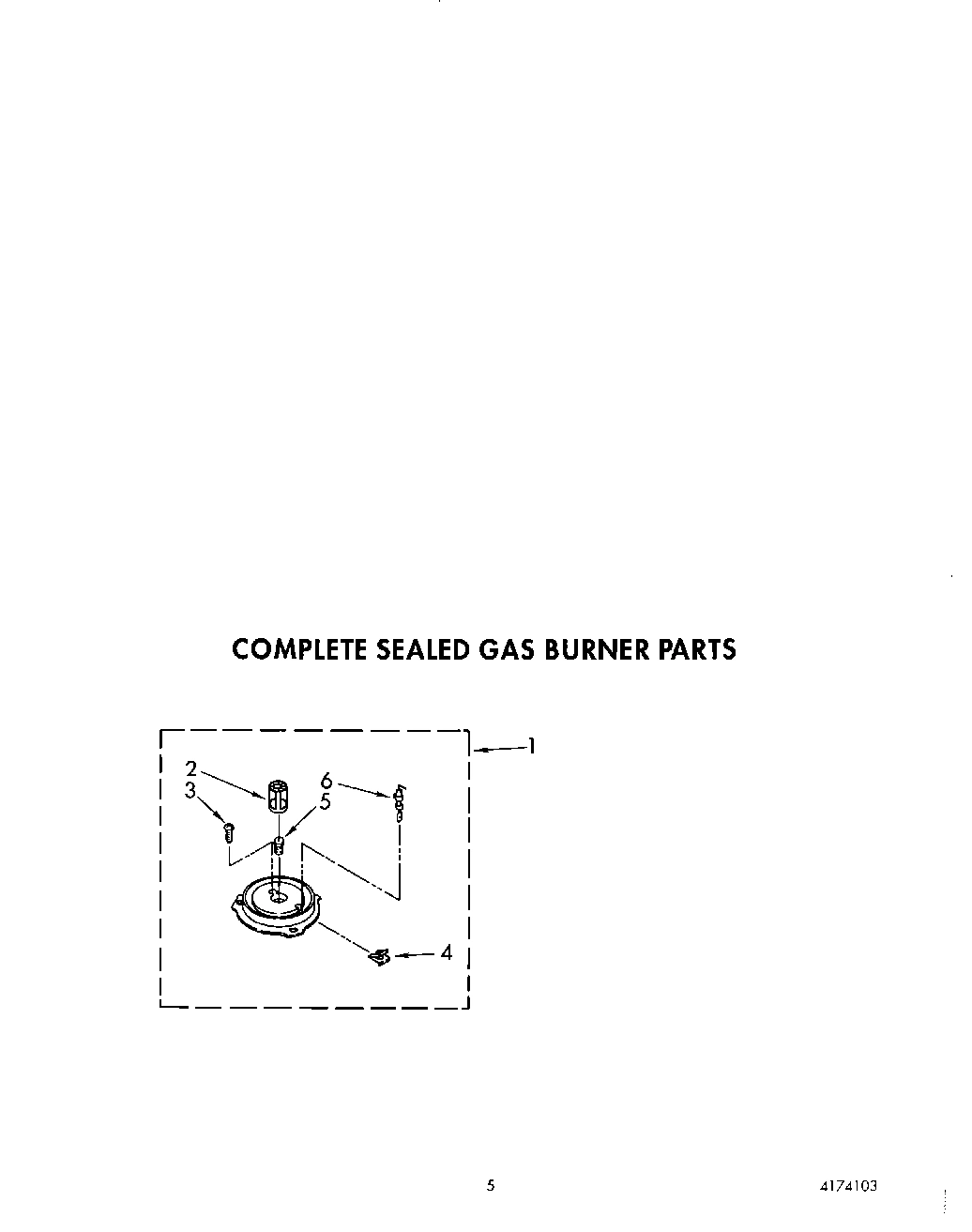 04 - COMPLETE SEALED GAS BURNER