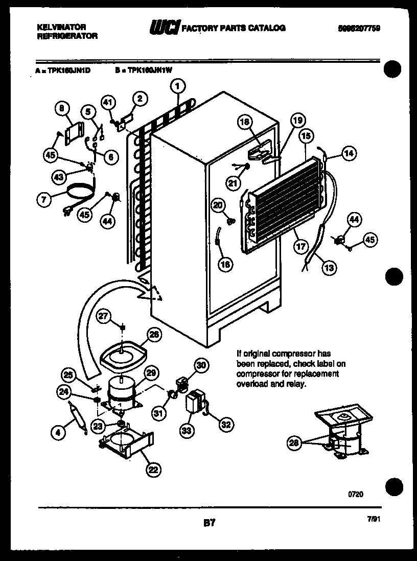 05 - SYSTEM AND AUTOMATIC DEFROST PARTS