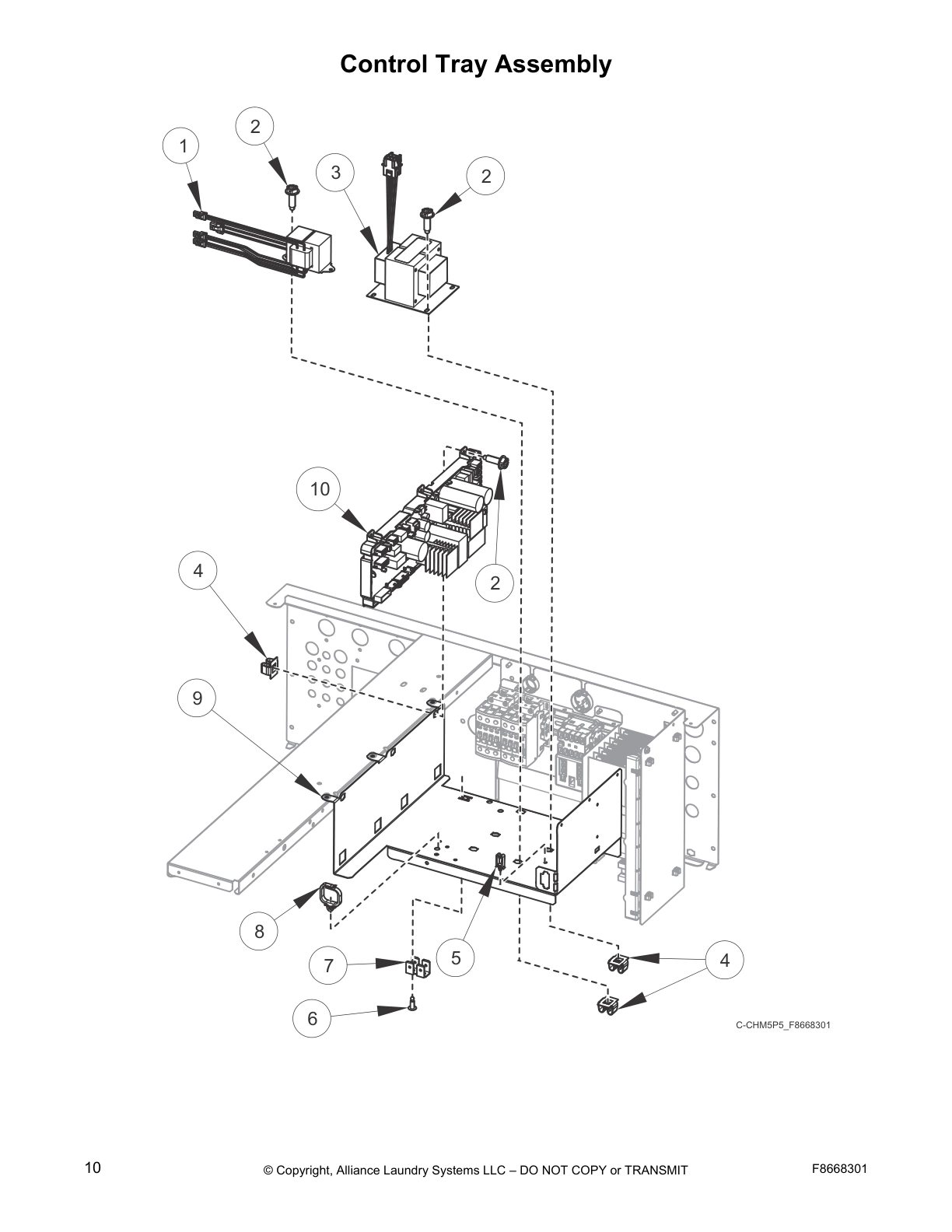Control Tray Assembly