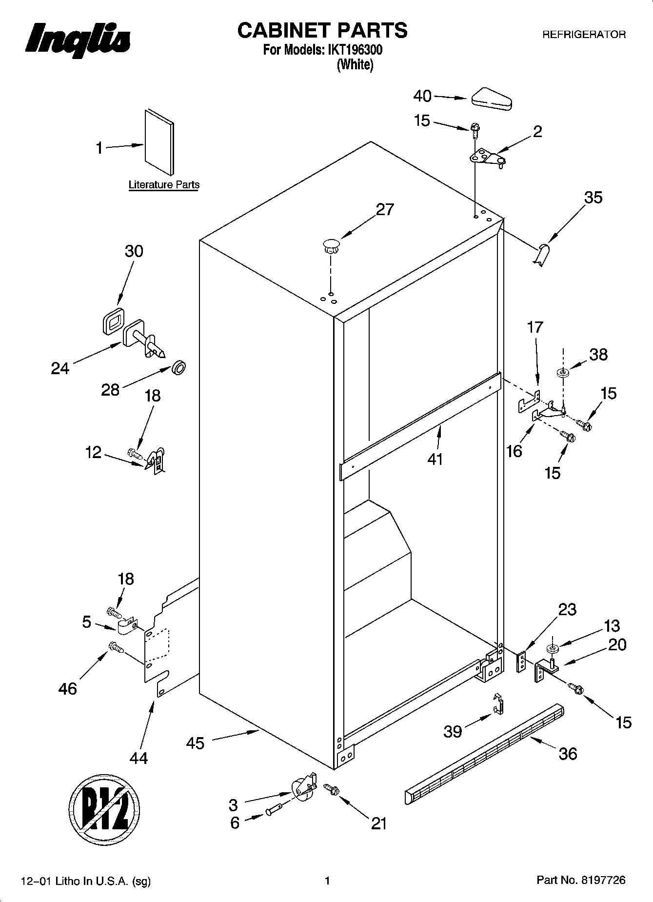 01 - CABINET PARTS