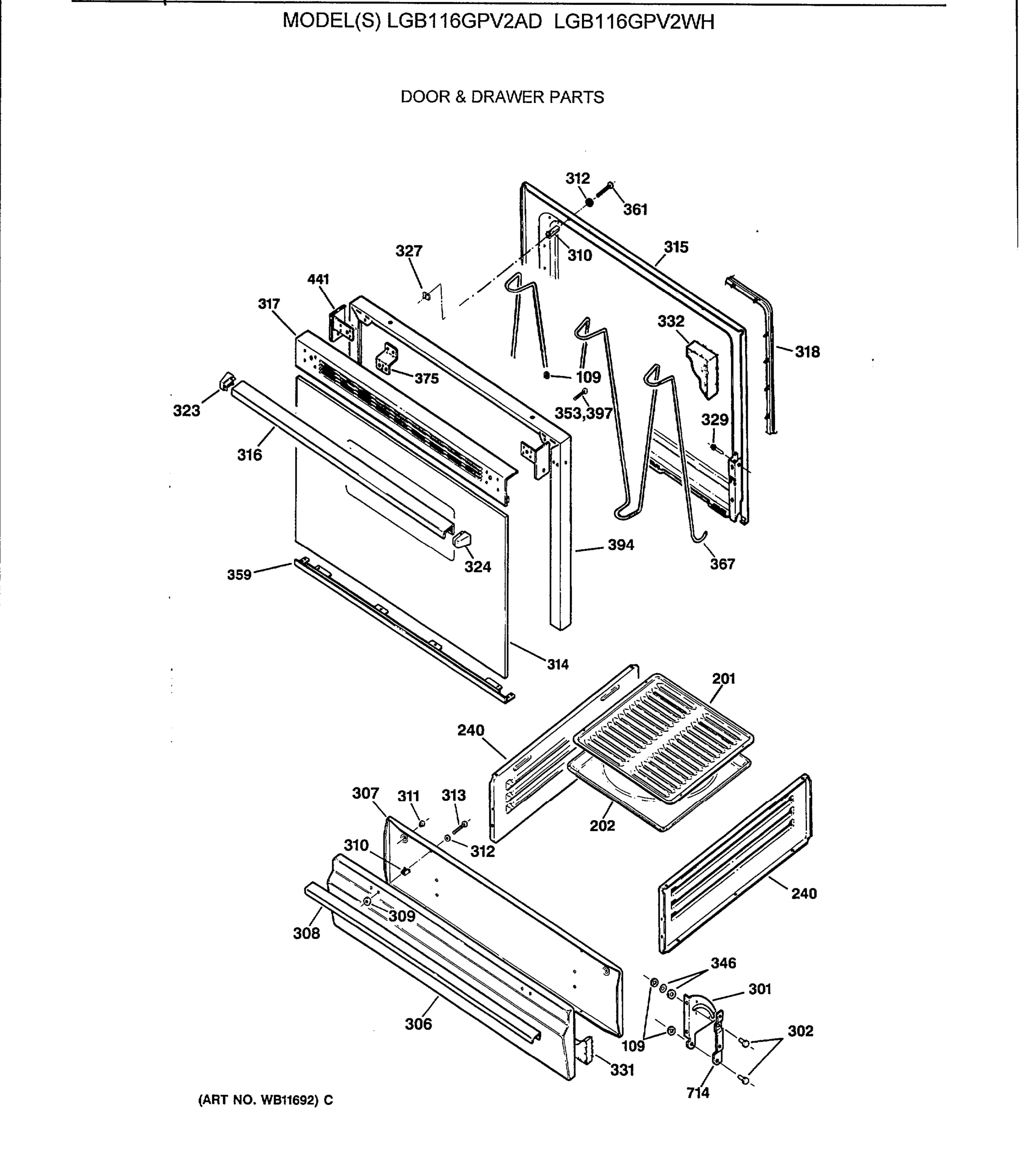 DOOR & DRAWER PARTS