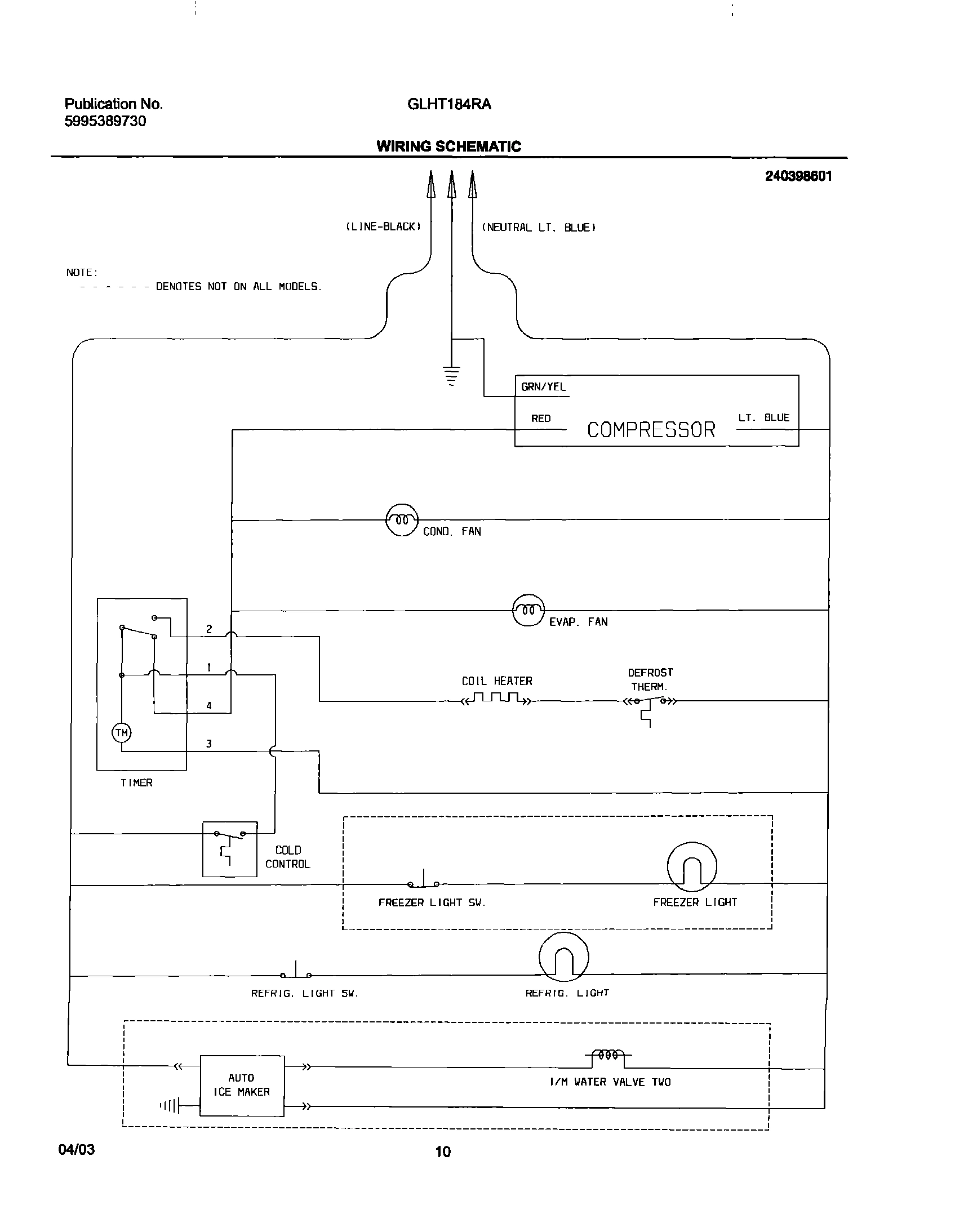 10 - WIRING SCHEMATIC