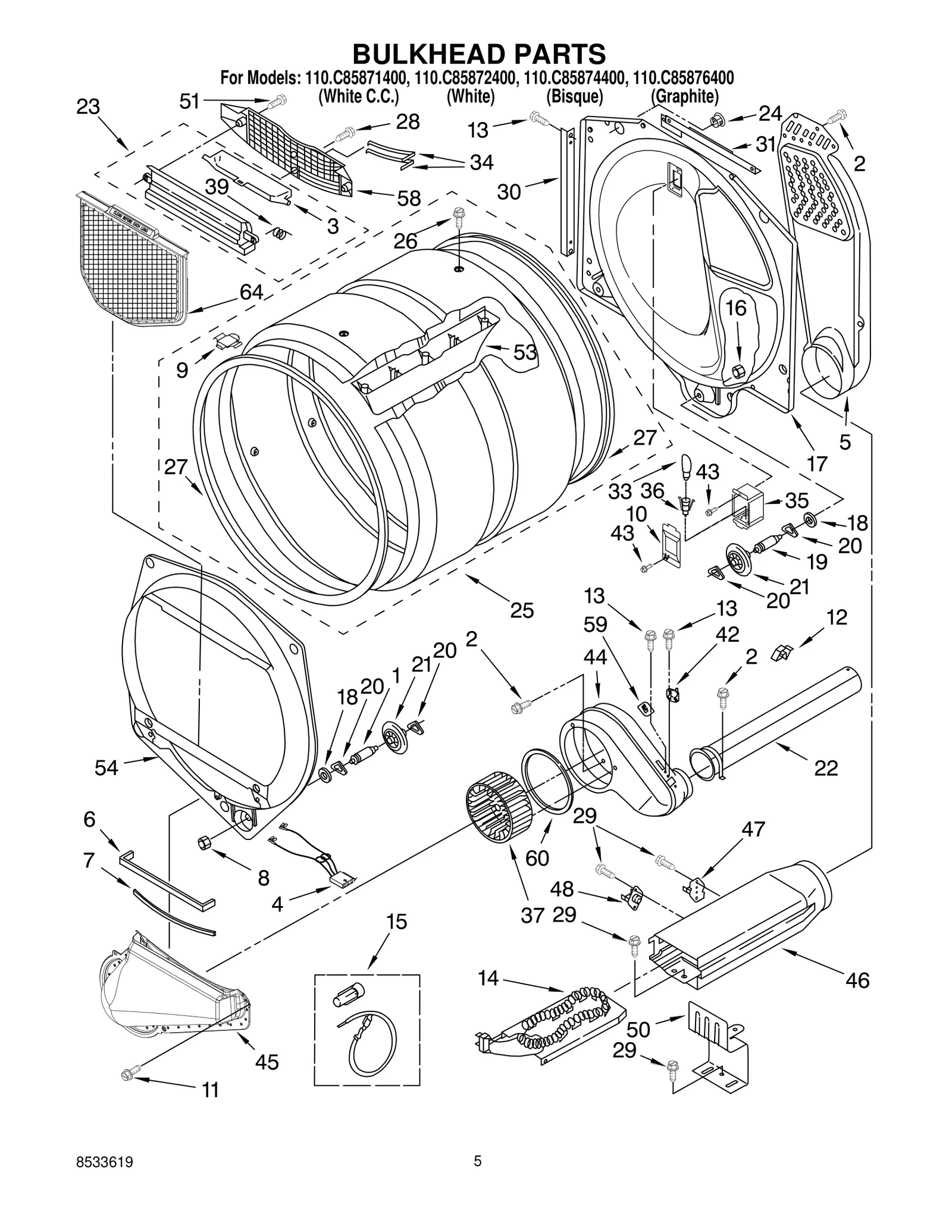 BULKHEAD PARTS