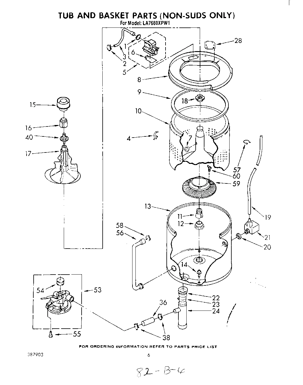 05 - TUB AND BASKET (NON SUDS ONLY)